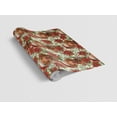 thumbnail image 2 of London Penny Premium Wrapping Paper - Rust Red and Ribboned Joy, 2 of 4