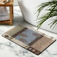 thumbnail image 3 of Chic & Machine Washable 20x32 inch Bathroom Mat: Reversible Indoor and Outdoor Rug, Perfect for Entryway, Kitchen, Bedroom - Stunning Layered Floor Design, 3 of 5