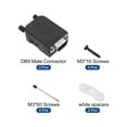 thumbnail image 3 of 2pcs D-sub DB9 Breakout Board Connector 9-pin Male RS232 Serial Adapter Solderless Terminal Block Screws for CNC, 3 of 6