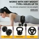 thumbnail image 3 of Correa de ejercicio QCBF Hip Thrust Heavy Duty para mancuernas, 3 of 7