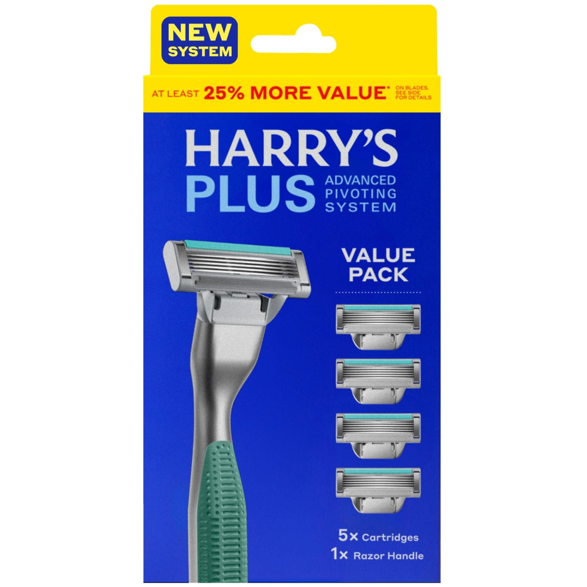 Harry's Plus Value Pack Starter Set with Foaming Shave Gel