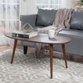 thumbnail image 1 of Elam Walnut Wood Coffee Table, 1 of 1