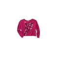 thumbnail image 1 of Aeropostale Sudadera recortada con corte ancho para mujer, Púrpura, S, 1 of 1