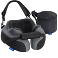 thumbnail image 1 of Almohada cervical de viaje ZIKEE ergonómica con doble sujeción y espuma viscoelástica, 1 of 9