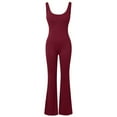 thumbnail image 4 of Womens Jumpsuit Tight Fitting Exercise Hip Lifting And Abdomen Lifting Yoga Jumpsuit With Chest Pad Womens Rompers, 4 of 5