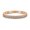Rose gold, variant on Sterling Silver Diamond Ring Korean Style Wedding Band Half Length Index Finger Ring Individually Packed Rose