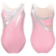 thumbnail image 1 of DPOIS Kid Girls One Piece Ballet Dance Gymnastic Leotard Shiny Unitards Bodysuit Pink 12, 1 of 6