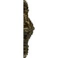 thumbnail image 4 of 35 7/8"W x 22 1/2"H x 4 3/8"P Antonio Ceiling Medallion, Hand-Painted Brass, 4 of 6