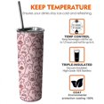 thumbnail image 7 of Pig Gifts for Pig Lovers - Pig Tumbler Pig Cup with Lid and Straw - 20 Oz Stainless Steel Insulated Water Bottle - Birthday Christmas Gift, 7 of 7