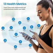 RENPHO USB Rechargeable Digital Smart Scales for Body Weight with App, 400 lbs