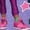 PURPLE, variant on - We're All Stars - Karma, Winston, & Alex - Toddler & Youth Girls A-line Dress