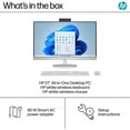 thumbnail image 6 of HP 27" FHD All-in-One Touchscreen Desktop - Intel 12-Core Ultra 7 155U CPU • Adjustable Angle • WiFi 6 • 1080p Camera • Win11 Pro & External DVD Drive (16GB DDR5 RAM | 1TB SSD), 6 of 8