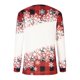 thumbnail image 5 of Puntoco, camiseta de manga larga suelta con cuello redondo y estampado informal a la moda de verano para mujer, blusa, Jersey Puntoco Puntoco-1875, 5 of 6