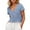 Blue, variant on Womens Cardigan Lace Knit Beach Cover Up Summer Open Front For Casual Sheer Crochet Top Work Cardians