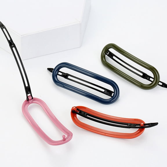 LOLIPPYY Color Hair Clips Plastic Barrettes for Women and Girls, Stylish Hair Accessories for Any Hairstyle