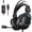 Black (Pro), variant on FIFINE H9 Pro Gaming Headset, USB/3.5mm Headphone with Microphone for PC Computer, Xbox, PS5/PS4, 330g Lightweight, 7.1 Sound, Volume Control for Gamer