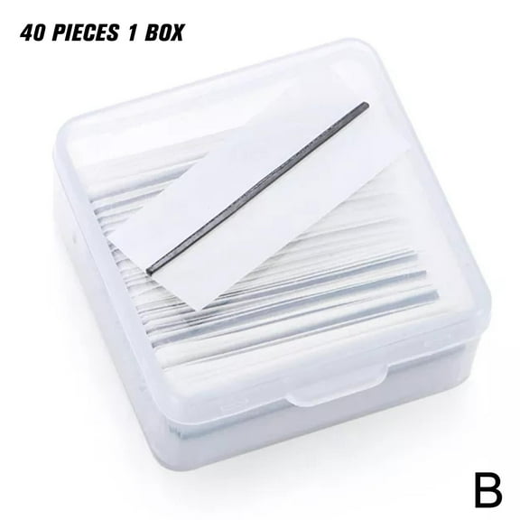 40/50 Pieces/Box Reusable Self-Adhesive Eyelash Glue Strip False Eyelashes R8Z9