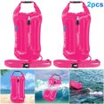 thumbnail image 1 of Flotador Seguridad para Natación 20 Litros Con Boya Sala Almacenamiento Kayak (rosa) Rojo, 1 of 6