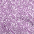 thumbnail image 1 of oneOone Tissu Popeline de Coton Violet Tissu pour Robe Tissu Imprimé au Mètre 56 Pouces de Large, 1 of 5