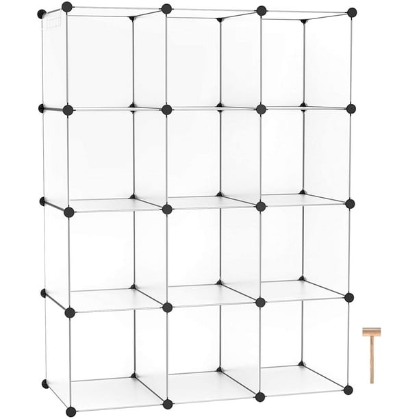 C&AHOME Cube Storage Organizer, 12Cube Shelves Units, Closet