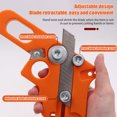 thumbnail image 3 of Visland Edge Banding Trimmer Edge Cutter Tool with Circular Edge Scraper Easy Operation Multifunctional Woodworking Hand Trimming Tool, 3 of 7