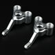 thumbnail image 4 of Portadores de buje trasero de aluminio CNC 2 uds para HSP 94122 94188 accesorios para camiones RC- Plata perfke Piezas del coche de RC, 4 of 9