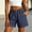Dark Blue, variant on BUIGTTKLOP Jean Shorts for Women High Waisted Denim Shorts Loose Fitted Wide Leg Pull on Casual Summer Shorts