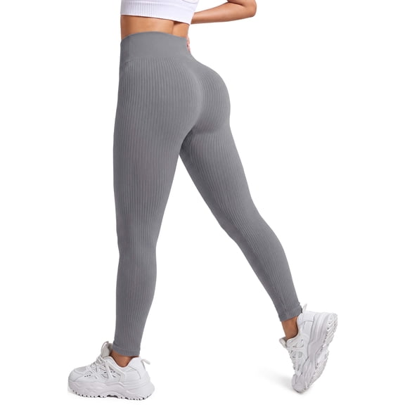 Fantaslook High Waisted Leggings for Women Tummy Control Sweatpants Soft Workout Yoga Pants Athletic Jogger Leggings Regular