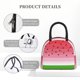 thumbnail image 4 of Fotbe Watermelon Bolsa de Almuerzo con Estampado, Lonchera Aislada, Contenedor de Comida Reutilizable Tipo Cooler a Prueba de Fugas, 4 of 6