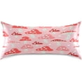thumbnail image 3 of GZHJMY Mushroom Satin Pillowcase, Soft Breathable Silk Pillow Case with Envelope Closure for Hair and Skin, Standard Size 26 x 20 Inch Home Decor, 3 of 7