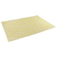 thumbnail image 3 of Northlight 4' x 6' Yellow and White Floral Rectangular Outdoor Area Rug, 3 of 4