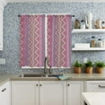 thumbnail image 4 of Ethnic Style Zigzag Stripes Abstract Curtain Home Decoration Living Room Short Curtains Window Treatments For Kitchen Bedroom, 4 of 6