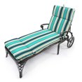 thumbnail image 2 of Jordan Manufacturing Sunbrella 22W x 72D in. Token Surfside Outdoor Chaise Cushion, 2 of 10