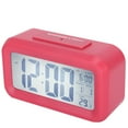 thumbnail image 4 of Relajing Despertador Inteligente Electrónico Versión de Temperatura Relajej Inteligente Silencio Posponer ABS LCD RELOJ LED LUMINOSO RELOJ Electro Electro Desertor digital RELOJES DE, 4 of 7