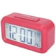 thumbnail image 2 of Reloj electrónico LCD Pantalla grande Silencio Reloj inteligente con pantalla de temperatura Reloj despertador GHY‑501Rosa, 2 of 12