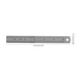 thumbnail image 3 of CUITING iplusmile 6” Stainless Steel Woodworking Ruler with Slide Stop, 3 of 5