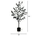 thumbnail image 2 of Nearly Natural 4ft. Artificial Halloween Black Enkianthus Tree, 2 of 6