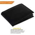 thumbnail image 3 of Leatherboss Genuine Leather Men's Leather Bifold Wallet with Coin Pocket, 3 of 5