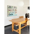 thumbnail image 4 of "Boston Site Map" Painting Print on Wrapped Canvas, 4 of 7