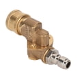 thumbnail image 3 of Acoplador Pivotante de Conexión Rápida de 1/4 pulg Ajustable 4500 Psi Diseño Multifuncional Rendimiento Estable de Alta Presión Fácil Instalación para Boquilla de Lavado ANGGREK  Otros, 3 of 8