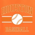 thumbnail image 6 of Wild Bobby City of Houston Baseball Fantasy Fan Sports Unisex Hoodie Sweatshirt, Orange, XX-Large, 6 of 6