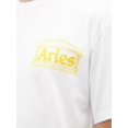 thumbnail image 3 of Aries Temple Cotton Logo Graphic Tee White- XL, 3 of 5
