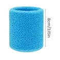 thumbnail image 4 of Hyasfey 2 Pcs Wrist Sweatbands for Men Women Moisture Wicking Sports Wristbands for Tennis Basketball Running Gym Working Out, 4 of 7