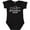 AB-Black, variant on Inktastic Let the Adventure Begin with Camping Tent and Mountains Boys or Girls Baby Bodysuit