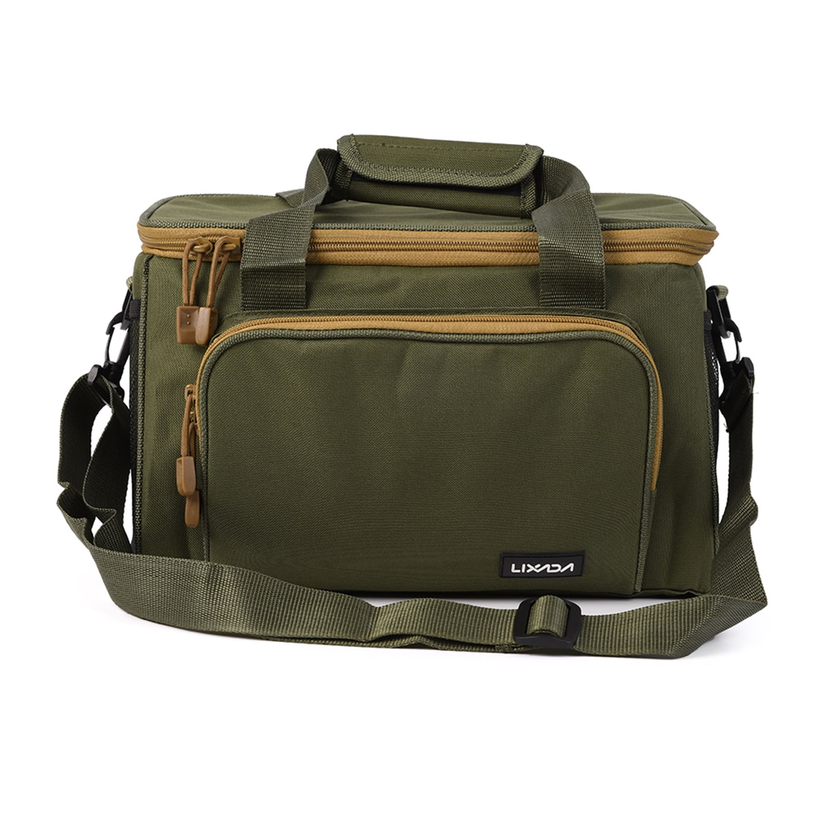 Sac d'Équipement de Pêche Imperméable Multifonctionnel pour l'Extérieur, Sac Banane de Taille pour Leurres, Lignes, Rangement Utilitaire A,1 x Sac d'Équipement de Pêche Imperméable