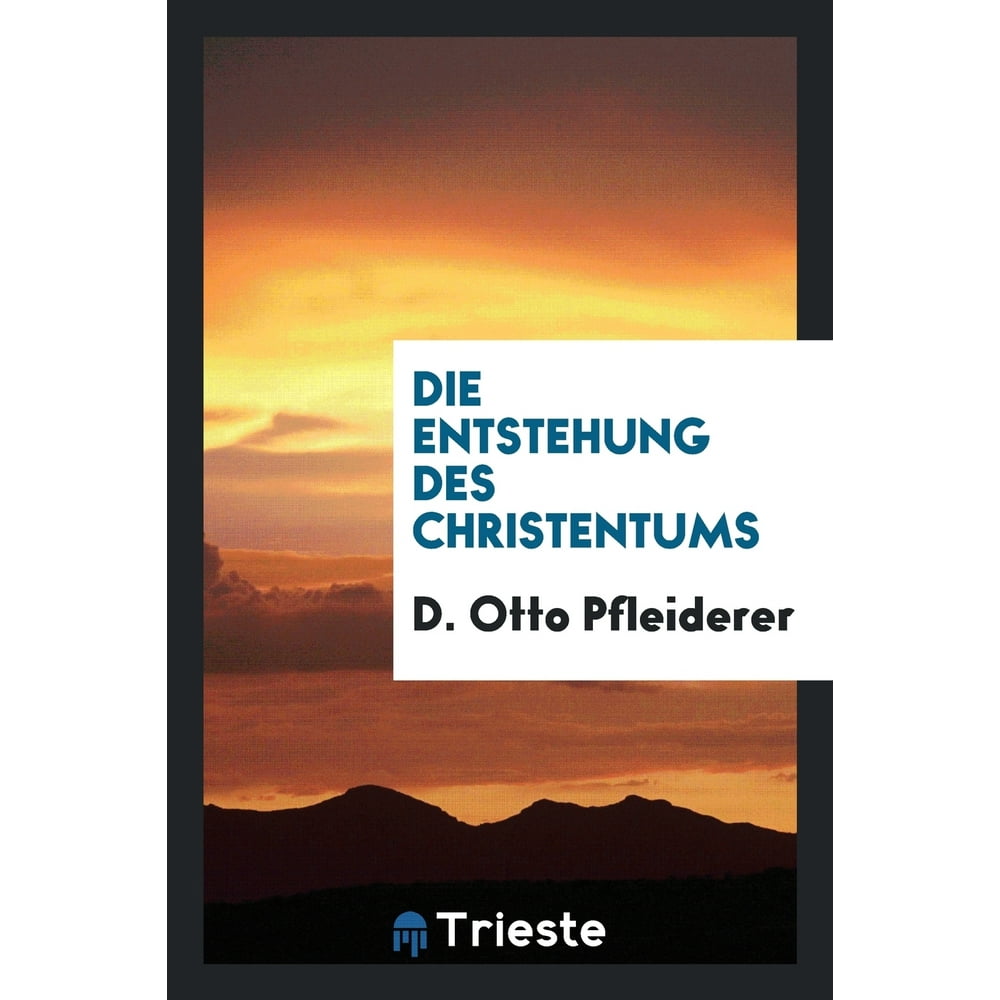 Die Entstehung Des Christentums - Walmart.com - Walmart.com