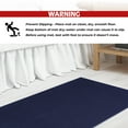 thumbnail image 6 of Cotton Paradise 100% Cotton 17x24 inch Non Slip Bath Mats for Bathroom, Soft Absorbent Quick Dry Machine Washable Floor Bath Mat, Navy Blue, 6 of 8