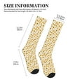 thumbnail image 4 of Rateoe Shiba Inu Sunflower Compression Socks for Women and Men 20-30mmHg-Circulation Support Socks Knee High Nurse Pregnant Running Medical and Travel Athletic, 4 of 7