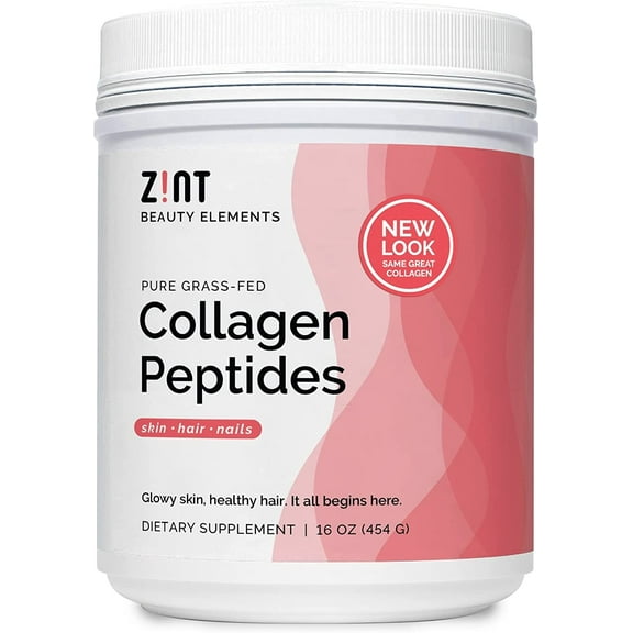 Zint Paleo-Friendly Collagen (Types 1 & 3) Powder, 16 Oz.
