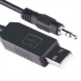 thumbnail image 3 of Cable de Datos USB-RS232-3.5MMAJ con Puerto Serie y Cabezal de para de 3,5 mm con Chip FT232RL, 3 of 5